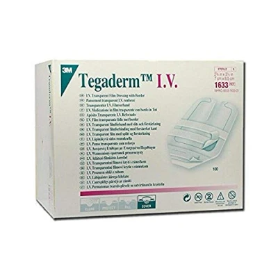 Afbeelding van Tegaderm 3m Transp Dressing Iv Ster 100 16331v