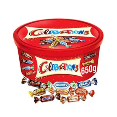 Afbeelding van Mars Celebrations Trommel 650 g