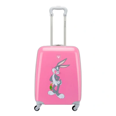 Afbeelding van RONCATO Looney Tunes voor kinderen van 6 tot 10 jaar ideaal reizen, school en vrije tijd, Roze, Trolley