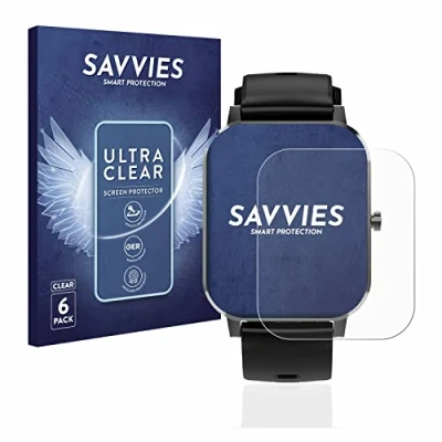 Afbeelding van Savvies (6 Stuks) Schermbeschermer voor Denver SW 181 Screen Protector Ultra Transparant