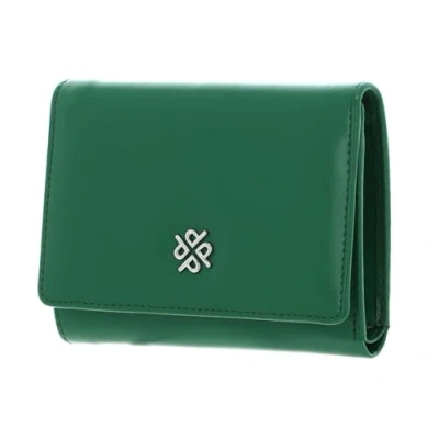 Afbeelding van PICARD Leren Portemonnee Black Tie 1 Flap Wallet Green Groene