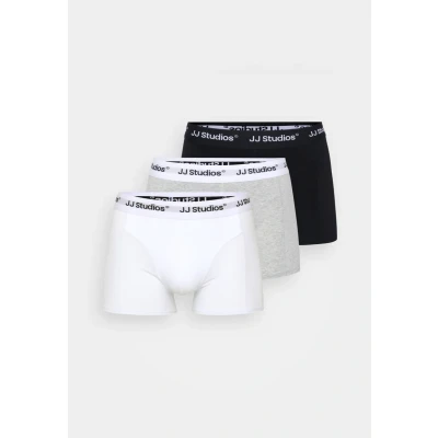 Afbeelding van Jack &amp; Jones Jacsoho Trunks 3 PACK Boxerbriefs, Heren, Maat: Small, Grey/black/white