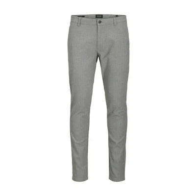 Afbeelding van Jack &amp; Jones Heren CHINO Broek JPSTMARCO BOWIE WINTER slim Grijs 36W / 34L Volwassenen