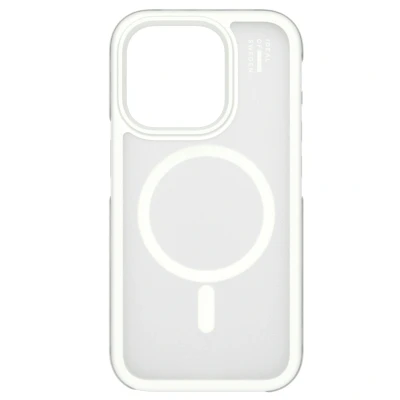 Afbeelding van Apple iPhone 14 Pro MagSafe Hoesje Gerecycled kunststof iDeal of Sweden Hardcase/Backcover Wit Telefoonhoesje Shockproof/Valbescherming