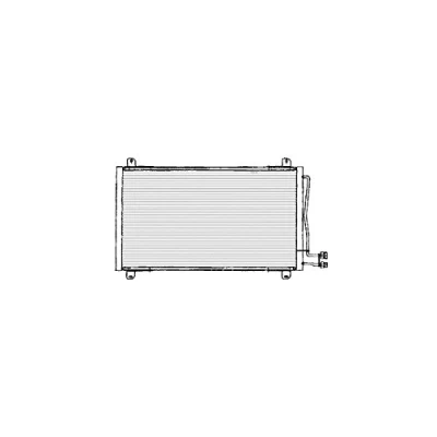 Afbeelding van Condensor, airconditioning DELPHI TSP0225125