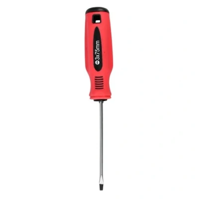 Afbeelding van Benson Schroevendraaier Plat 3 x 75 mm Rood