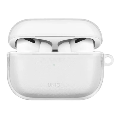 Afbeelding van Uniq Apple AirPods Pro 2 hoesje Glase Case Transparant