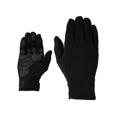 Afbeelding van Ziener Interieur Print Touch handschoenen voor volwassenen, multisport, functionele/outdoor handschoenen, zwart (zwart), 10