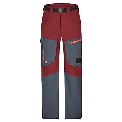 Afbeelding van Ziener AKANDO Skibroek voor jongens, sneeuwbroek, waterdicht, warm, PFC vrij, rode cabin, 176