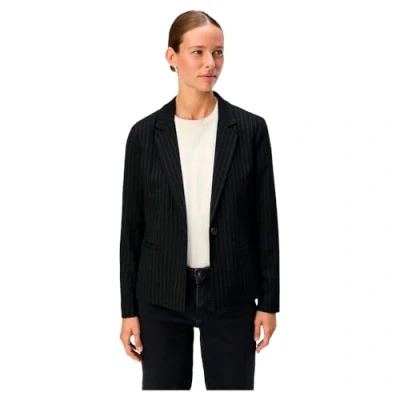 Afbeelding van OBJECT Blazer Lisa Zwart dessin 34