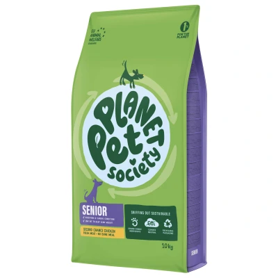 Afbeelding van Planet Pet Society Dog Dry Second Chance Senior Kip Hondenvoer 10 kg