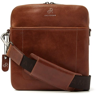 Afbeelding van dR Amsterdam Werktas Milan 283754 Cognac