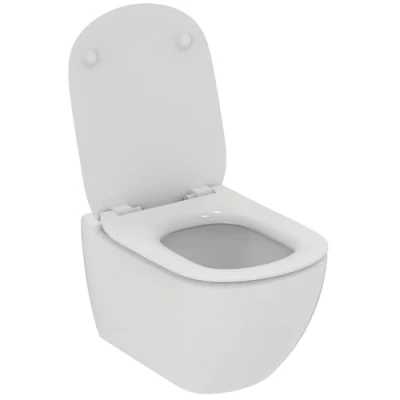 Afbeelding van Ideal Standard Tesi AquaBlade® T354701 Hanglamp met verborgen bevestigingen, compleet slim zitting, wit