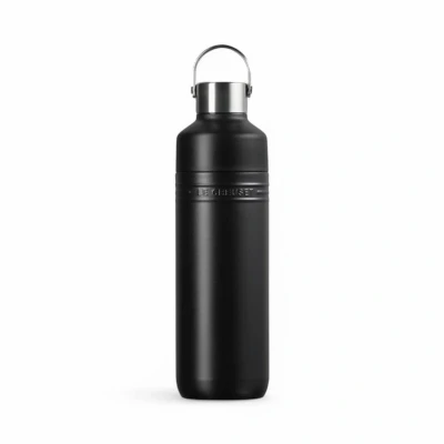 Afbeelding van Le Creuset On The Go Drinkfles Groot Mat Zwart 1 Liter