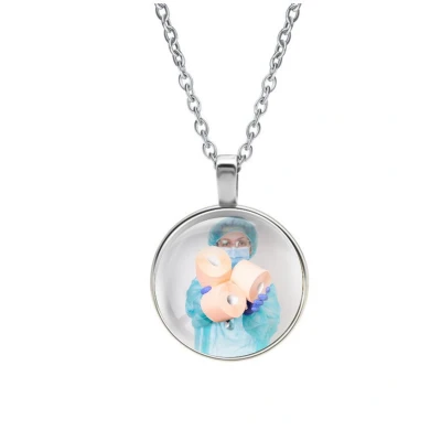 Afbeelding van Ketting Glas Wc Papier