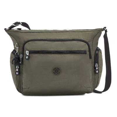 Afbeelding van Kipling Gabbie Schoudertas Green Moss