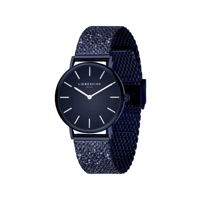 Afbeelding van Liebeskind Berlin LT 0414 MQ IP Blue Polshorloge, blauw