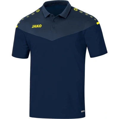 Afbeelding van Polo Champ 2.0 Marine/donkerblauw/fluogeel / 42