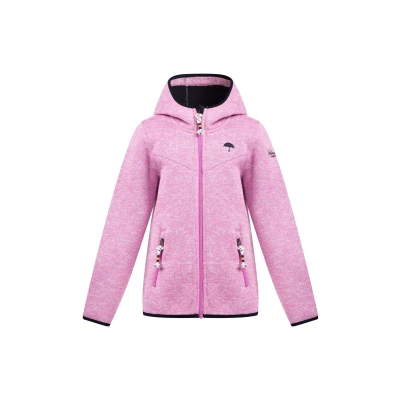 Afbeelding van Gebreid fleecejack DREIMASTER 98 / Snoeproze Melange 280 100% Polyester