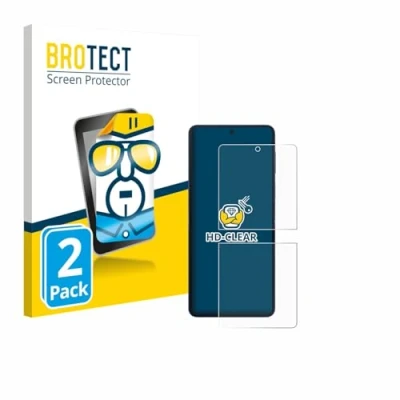 Afbeelding van BROTECT Screenprotector voor Samsung Galaxy Z Flip 7 Folie Beschermfolie transparant (2 Stuks)
