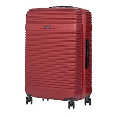 Afbeelding van OCHNIK Middelgrote koffer hardcase Materiaal: ABS Kleur: kastanjebruin Maat: M Afmetingen: 66x44x26,5cm Volume: 65 liter 4 rollen Hoge kwaliteit
