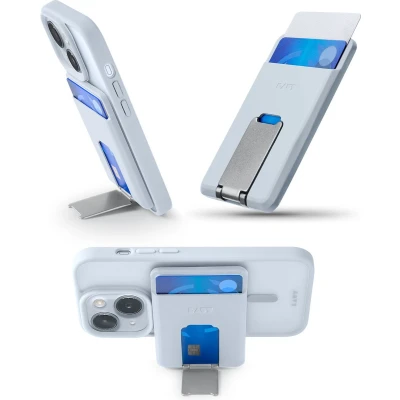 Afbeelding van LAUT MagSafe Wallet Lichtblauw