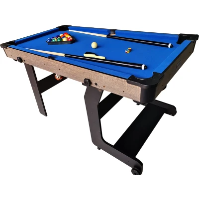 Afbeelding van TopTable Fun Fold Up Wood 5ft Gemakkelijk Opklapbare Pooltafel