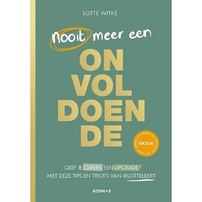 Afbeelding van Nooit meer een onvoldoende (Paperback)