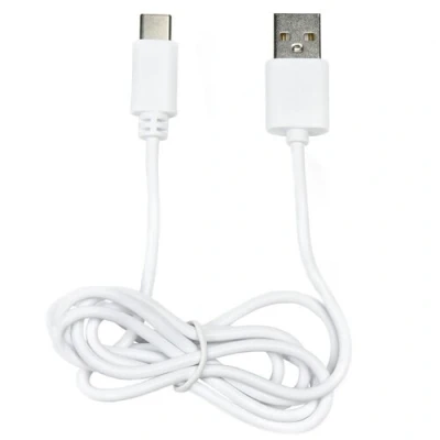 Afbeelding van Benson Mobiele Oplader USB naar Type C Kabel 1 meter Wit