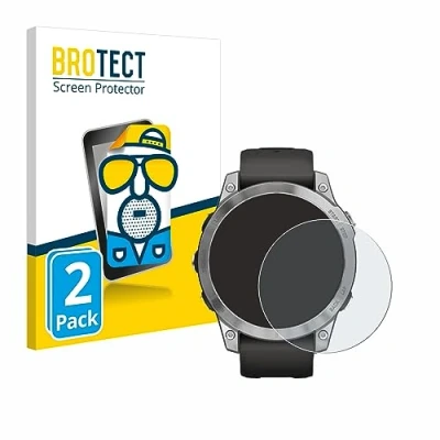 Afbeelding van BROTECT (2 Stuks) Antireflecterende Beschermfolie voor Garmin Fenix 7 (47 mm) Anti Glare Screen Protector, Mat, Ontspiegelend