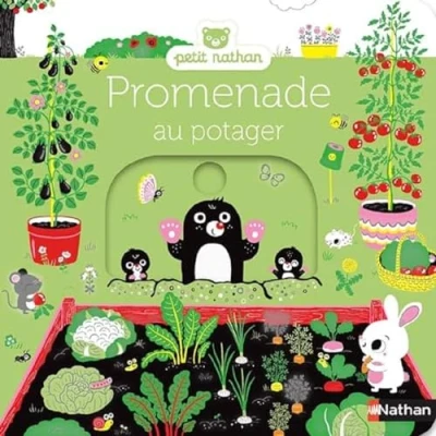 Afbeelding van Promenade au potager livre d&#039;éveil animé, pour les bébés dès 6 mois