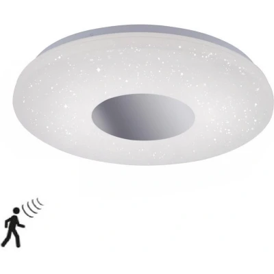 Afbeelding van Plafondlamp Stars Wit IP44 incl. Bewegingssensor 38cm