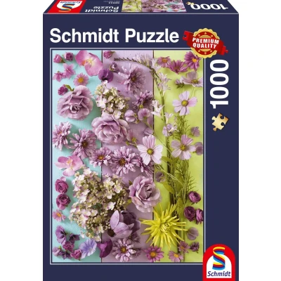 Afbeelding van Schmidt BLOESEMS, Puzzel multicoloured voor kinderen, Maat: One Size, Multi coloured