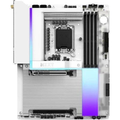 Afbeelding van Moederbord Intel NZXT N9 Z890 Matte White