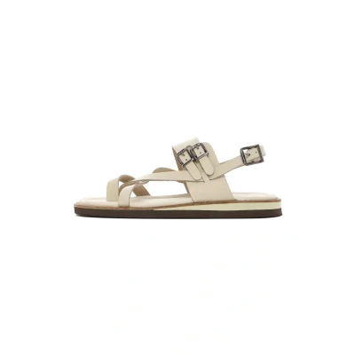 Afbeelding van Derimod Teenslipper beige
