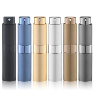 Afbeelding van Lulupack 8 ml parfum verstuiver, Keulen reizen spuitfles, navulbare draagbare sproeier (6 stuks, veelkleurig 1)