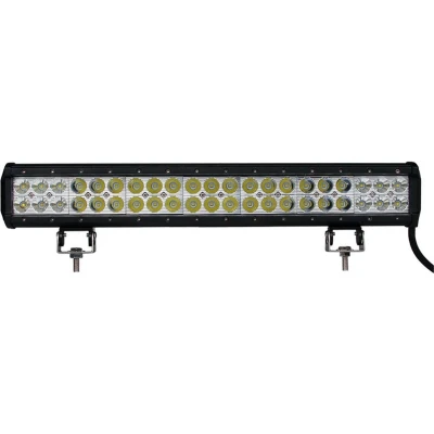 Afbeelding van LED light BAR 20&quot; 126W (42x3W Osram) schijnwerper 12V &amp; 24V combo offroad 6000K IP67