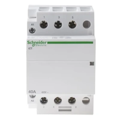 Afbeelding van Schneider electric magneetschakelaar ac ict 3no 40a 220 240v 50hz a9c20843