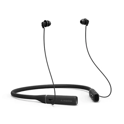 Afbeelding van Avantree Repose Bluetooth in ear slaaphoofdtelefoon met kleine oordopjes voor zijslapers en oren, draadloze nekband om te slapen, lage latentie tv kijken, 18 uur speeltijd