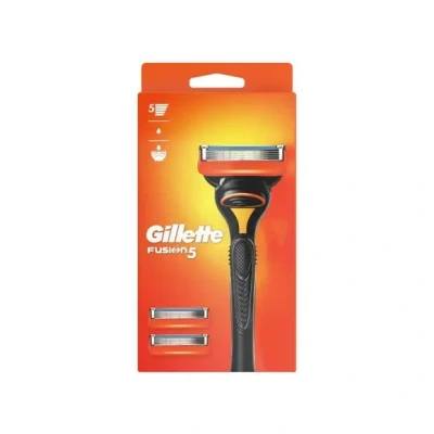 Afbeelding van Gillette Fusion5 scheerapparaat + 3 navulmesjes