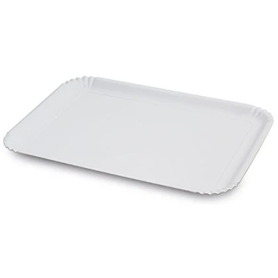 Afbeelding van Guardini Easy Bake dienblad, karton, wit, 23 x 31 cm, 3 stuks