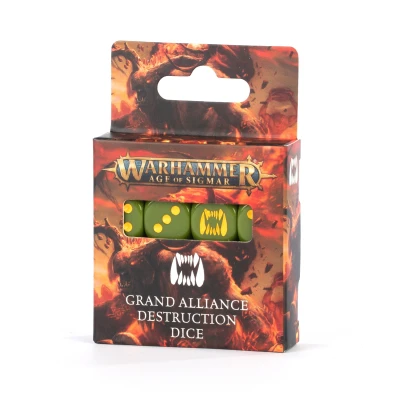 Afbeelding van Age Of Sigmar: Grand Alliance Destruction Dice
