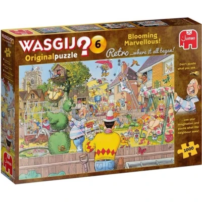 Afbeelding van Jumbo Puzzel Wasgij Retro Original 6 Het groeit als kool! 1000 stukjes