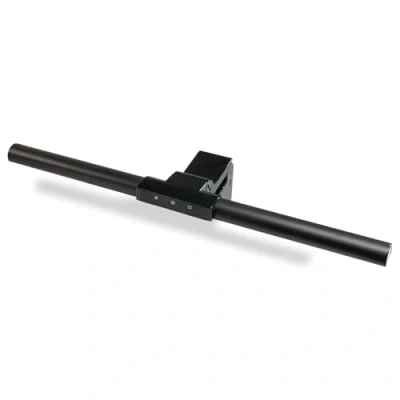 Afbeelding van FeinTech LTL00700 Led monitorlamp, USB, ruimtebesparende bureaulamp, helderheid dimbaar, instelbare kleurtemperatuur van daglicht wit tot warm wit, klemlamp kantelbaar, zwart