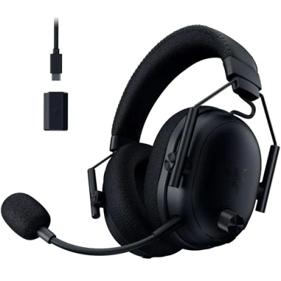 Afbeelding van Razer BlackShark V3 Pro Draadloze e sportheadset met ruisonderdrukking TriForce drivers 50mm Afneembare HyperClear microfoon HyperSpeed Wireless 2,4 GHz &amp; Bluetooth FPS PC/Mac Zwart