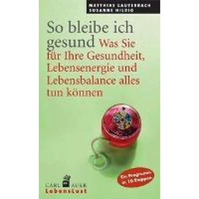 Afbeelding van So bleibe ich gesund