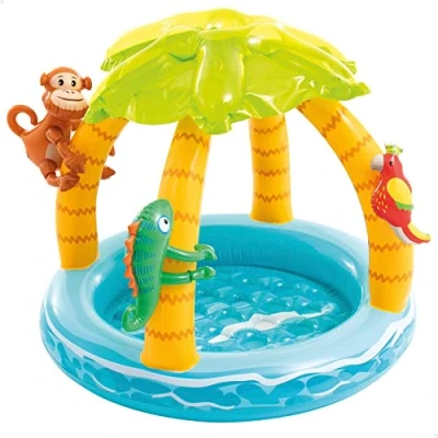 Afbeelding van Intex 58417Np Wet Set Collection Tropisch Eiland Baby Zwembad 102X86 Cm