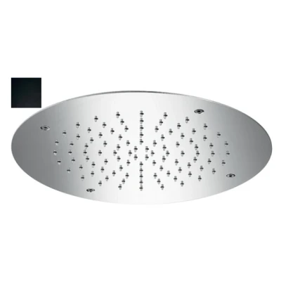 Afbeelding van SB Round Chromotherapy Regendouche inbouw Mat Zwart 1208955469