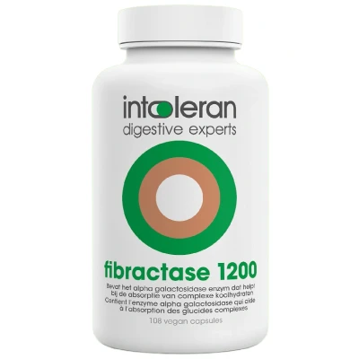 Afbeelding van Intoleran Fibractase Forte Capsules 108CP