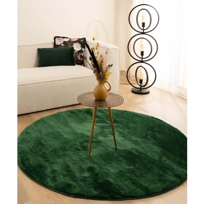 Afbeelding van Velours Vloerkleed Rond Flair Jade 240 Cm